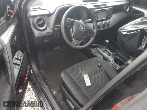 2017 Toyota RAV4 LE with VIN 2T3BFREV1HW616877, listed as a Copart auction lot 46058075 with 66,956 mi miles and Salvage title. Bid and sale history available at DreamBid. Image 8.