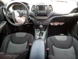 2017 Jeep Cherokee Sport with VIN 1C4PJMAB3HW621289, listed as a Copart auction lot 59317145 with 89,428 mi miles and Salvage title. Bid and sale history available at DreamBid. Image 8.
