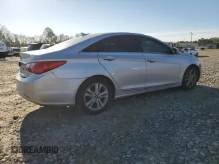 2011 Hyundai Sonata Limited with VIN 5NPEC4AC2BH007549, listed as a Copart auction lot 50318155 with 200,184 mi miles and Salvage Title. Bid and sale history available at DreamBid. Image 3.