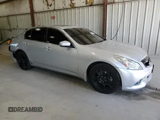 2012 Infiniti G37 x with VIN JN1CV6AR6CM971096, listed as a Copart auction lot 52460135 with 167,615 mi miles and Salvage Title. Bid and sale history available at DreamBid. Image 4.