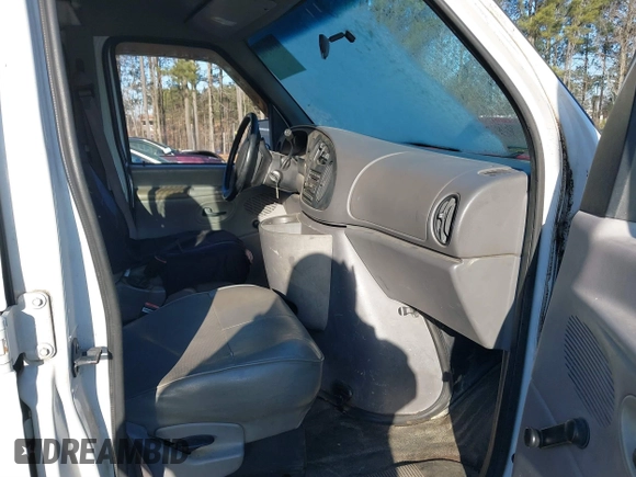 1999 Ford Econoline Cargo Commercial with VIN 1FTNE24L6XHB25183, listed as a IAAI auction lot 41391984 with 205,804 mi miles and . Bid and sale history available at carsss.com. Image 5.