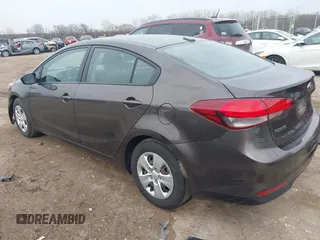 2017 Kia Forte S with VIN 3KPFL4A77HE113340, listed as a IAAI auction lot 42101024 with 127,852 mi miles and . Bid and sale history available at DreamBid. Image 3.