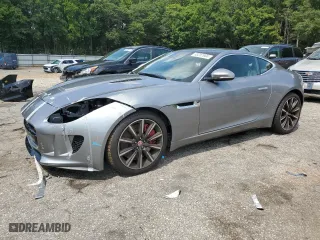 2015 Jaguar F-TYPE V6 S with VIN SAJWA6BU1F8K18650, listed as a Copart auction lot 63257904 with 65,561 mi miles and Salvage Title. Bid and sale history available at carsss.com. Image 1.