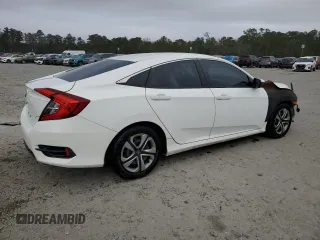 2016 Honda Civic Sedan LX with VIN 19XFC2F54GE037618, listed as a Copart auction lot 44584325 with 130,516 mi miles and Salvage Title. Bid and sale history available at carsss.com. Image 3.