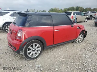 2013 MINI Cooper Hardtop S with VIN WMWSV3C57DT394312, listed as a Copart auction lot 73048554 with 0 mi miles and Clean Title. Bid and sale history available at carsss.com. Image 3.