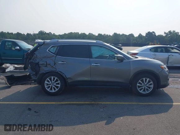 2019 Nissan Rogue SV with VIN KNMAT2MT2KP544859, listed as a IAAI auction lot 42389458 with 80,976 mi miles and . Bid and sale history available at DreamBid. Image 13.