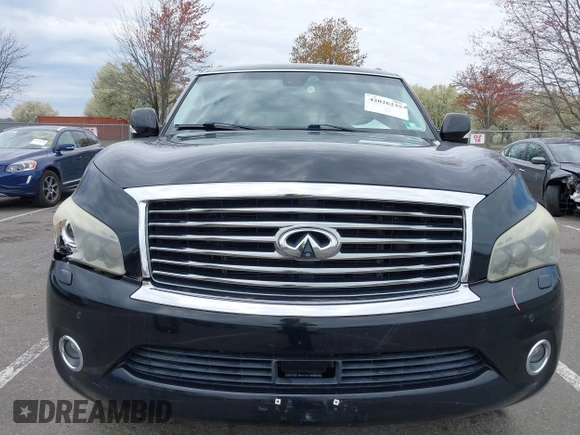 2012 Infiniti QX56 7-passenger z VIN JN8AZ2NEXC9020609, wystawiony jako IAAI lot #42026235 z przebiegiem 168 109 mil mil oraz . Historia ofert i sprzedaży dostępna na DreamBid. Obrazek 6.