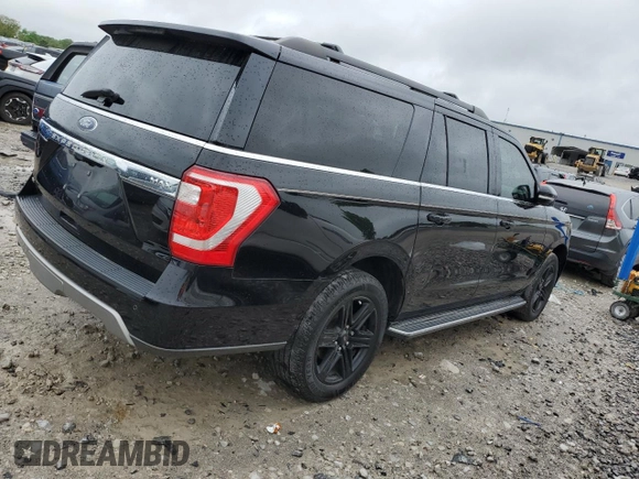2020 Ford Expedition Max XLT with VIN 1FMJK1HT5LEA92969, listed as a Copart auction lot 53988105 with 169,483 mi miles and Clean Title. Bid and sale history available at DreamBid. Image 3.