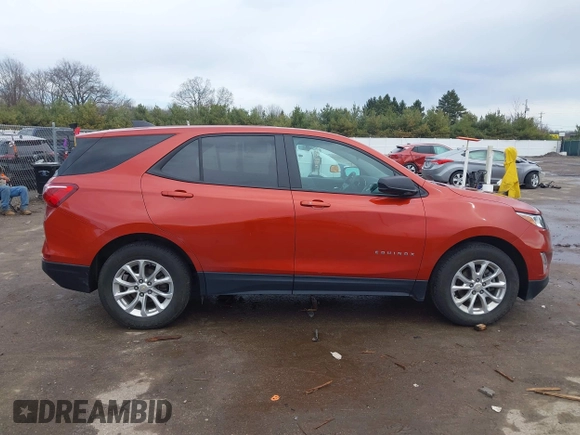 2020 Chevrolet Equinox LS z VIN 2GNAXSEV3L6216007, wystawiony jako IAAI lot #41889041 z przebiegiem 96 406 mil mil oraz . Historia ofert i sprzedaży dostępna na DreamBid. Obrazek 13.