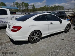 2015 Mercedes-Benz C-Class C 250 with VIN WDDGJ4HB4FG351444, listed as a Copart auction lot 51834965 with 76,841 mi miles and Salvage Title. Bid and sale history available at carsss.com. Image 3.