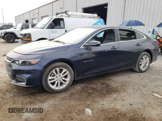 2017 Chevrolet Malibu LT with VIN 1G1ZE5ST6HF143517, listed as a Copart auction lot 51102915 with 98,008 mi miles and Salvage Title. Bid and sale history available at DreamBid. Image 1.