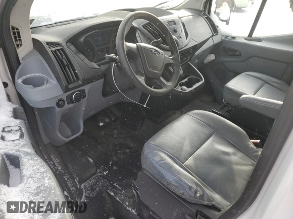 2017 Ford Transit XL with VIN 1FMZK1YM5HKA34719, listed as a Copart auction lot 45694555 with 41,359 mi miles and Salvage title. Bid and sale history available at DreamBid. Image 8.