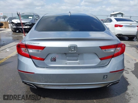 2020 Honda Accord Touring with VIN 1HGCV2F96LA018714, listed as a IAAI auction lot 42084295 with 74,861 mi miles and . Bid and sale history available at DreamBid. Image 17.