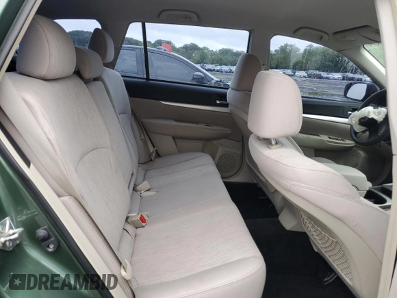 2013 Subaru Outback 2.5i with VIN 4S4BRCAC2D3230700, listed as a Copart auction lot 61360395 with 117,678 mi miles and Salvage title. Bid and sale history available at DreamBid. Image 10.