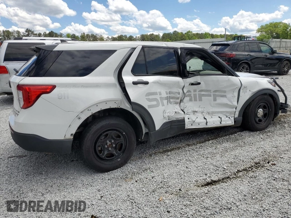 2022 Ford Explorer z VIN 1FM5K8AC1NGB17877, wystawiony jako Copart lot #55605335 z przebiegiem 28 980 mil mil oraz Szkoda całkowita • Salvage title. Historia ofert i sprzedaży dostępna na DreamBid. Obrazek 3.