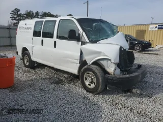 2017 Chevrolet Express Cargo with VIN 1GCWGAFF4H1351037, listed as a Copart auction lot 43127665 with Not Provided miles and Non Repairable. Bid and sale history available at DreamBid. Image 4.