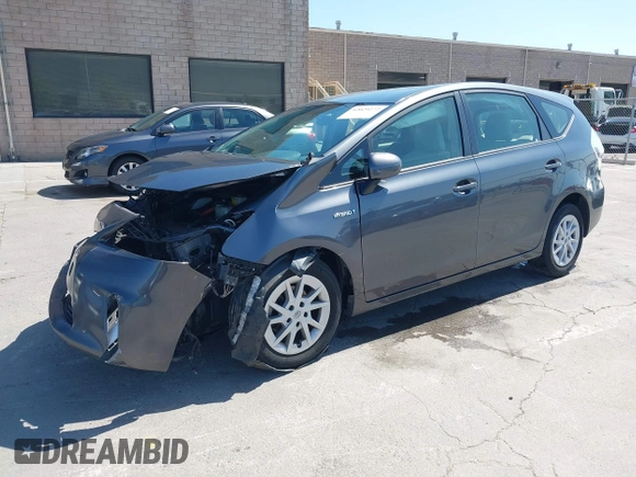 2013 Toyota Prius Two with VIN JTDZN3EU1D3282644, listed as a IAAI auction lot 42029272 with 121,734 mi miles and . Bid and sale history available at DreamBid. Image 2.