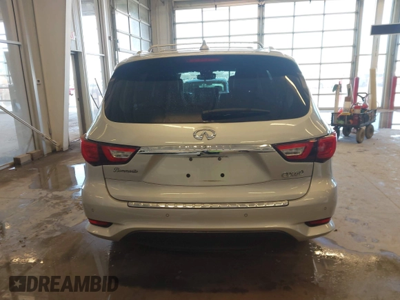 2017 Infiniti QX60 with VIN 5N1DL0MM3HC525307, listed as a IAAI auction lot 41578552 with 54,313 mi miles and . Bid and sale history available at DreamBid. Image 16.