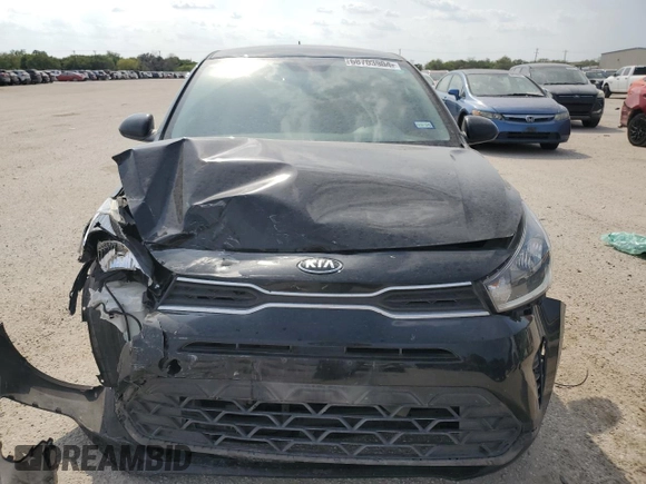 2021 Kia Rio LX with VIN 3KPA24AD9ME383196, listed as a Copart auction lot 68703904 with 100,688 mi miles and Salvage Title. Bid and sale history available at DreamBid. Image 5.