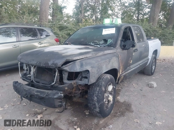 2008 Dodge Dakota Laramie with VIN 1D7HW58N18S603012, listed as a IAAI auction lot 40326773 with 1 mi miles. Bid and sale history available at carsss.com. Image 6.