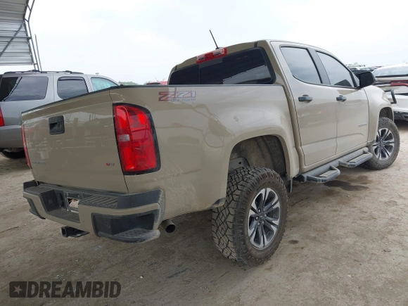 2022 Chevrolet Colorado 4WD Z71 with VIN 1GCGTDENXN1280108, listed as a IAAI auction lot 42275363 with 23,863 mi miles and . Bid and sale history available at DreamBid. Image 4.
