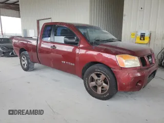 2005 Nissan Titan XE with VIN 1N6BA06A65N535167, listed as a Copart auction lot 55182215 with 173,338 mi miles and Clean Title. Bid and sale history available at carsss.com. Image 4.