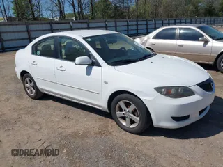 2005 Mazda 3 i with VIN JM1BK12F951340355, listed as a IAAI auction lot 41997844 with 188,991 mi miles and . Bid and sale history available at DreamBid. Image 1.