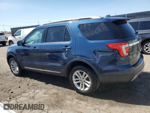 2017 Ford Explorer XLT with VIN 1FM5K7DHXHGA74761, listed as a Copart auction lot 54629345 with 85,560 mi miles and Clean Title. Bid and sale history available at carsss.com. Image 2.