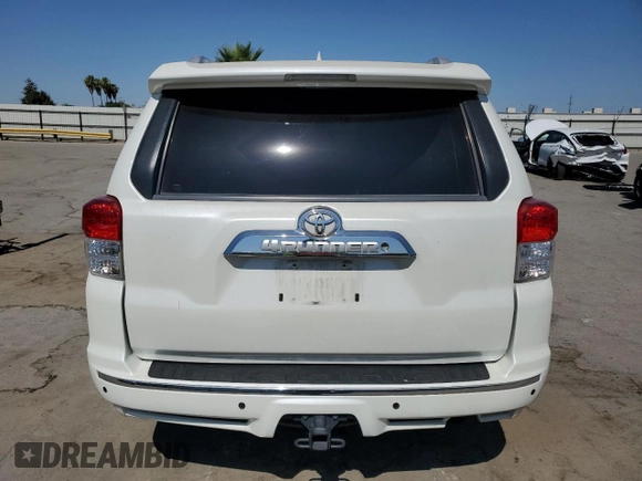 2013 Toyota 4Runner SR5 with VIN JTEZU5JR5D5047745, listed as a Copart auction lot 62596935 with 178,090 mi miles and Clean title. Bid and sale history available at DreamBid. Image 6.