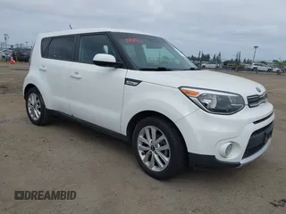 2018 Kia Soul + with VIN KNDJP3A50J7558368, listed as a IAAI auction lot 42119724 with 115,282 mi miles. Bid and sale history available at carsss.com. Image 1.
