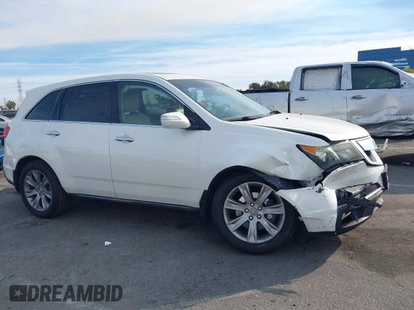 2013 Acura MDX Advance with VIN 2HNYD2H89DH520819, listed as a IAAI auction lot 41407422 with 100,491 mi miles and . Bid and sale history available at DreamBid. Image 13.