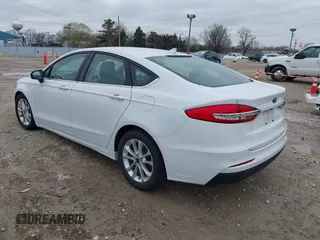 2019 Ford Fusion SE with VIN 3FA6P0H74KR278299, listed as a IAAI auction lot 41929565 with 53,425 mi miles. Bid and sale history available at carsss.com. Image 3.