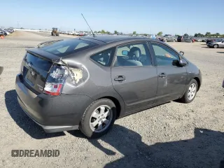 2007 Toyota Prius with VIN JTDKB20U573223340, listed as a Copart auction lot 53683545 with 60,135 mi miles and Salvage Title. Bid and sale history available at carsss.com. Image 3.
