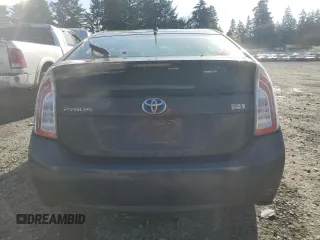 2013 Toyota Prius One with VIN JTDKN3DU6D5602015, listed as a Copart auction lot 51057985 with 190,962 mi miles and Salvage Title. Bid and sale history available at carsss.com. Image 6.