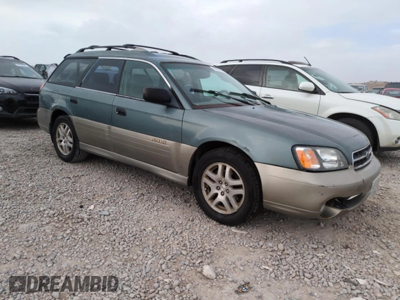 2001 Subaru Legacy Outback with VIN 4S3BH675717659403, listed as a Copart auction lot 43959935 with 298,337 mi miles and Salvage title. Bid and sale history available at DreamBid. Image 4.