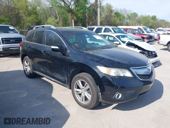 2014 Acura RDX Technology with VIN 5J8TB3H55EL001838, listed as a IAAI auction lot 41876530 with 214,266 mi miles and . Bid and sale history available at DreamBid. Image 1.