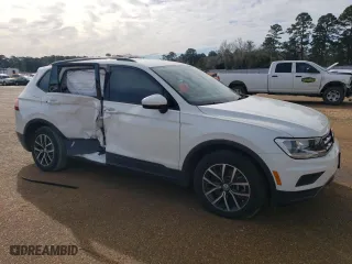 2021 Volkswagen Tiguan S with VIN 3VV1B7AX3MM045392, listed as a Copart auction lot 47685095 with 36,369 mi miles and Salvage Title. Bid and sale history available at carsss.com. Image 4.