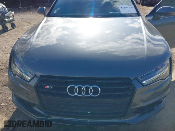 2018 Audi S7 Prestige with VIN WAU2FAFC6JN002741, listed as a IAAI auction lot 41457706 with 70,113 mi miles and . Bid and sale history available at DreamBid. Image 10.