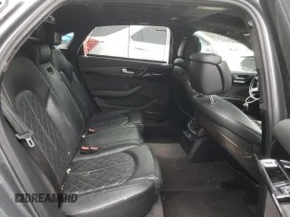 2016 Audi A8 L 4.0T Sport with VIN WAU43AFD0GN010739, listed as a Copart auction lot 63829554 with 201,213 mi miles and Salvage Title. Bid and sale history available at carsss.com. Image 10.