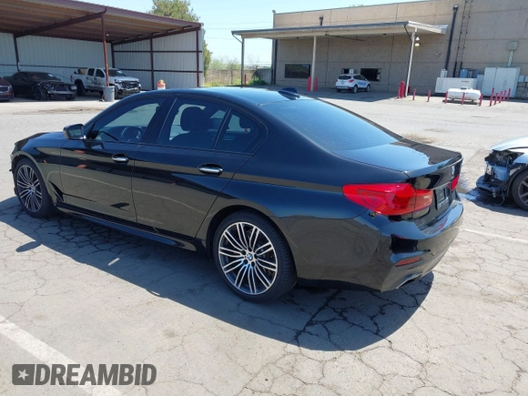 2017 BMW 5 Series 540i with VIN WBAJE5C31HG477822, listed as a IAAI auction lot 42174024 with 88,846 mi miles and . Bid and sale history available at carsss.com. Image 3.
