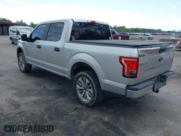 2017 Ford F-150 XL with VIN 1FTEW1EP3HFC11699, listed as a IAAI auction lot 42450046 with 106,664 mi miles and . Bid and sale history available at DreamBid. Image 3.