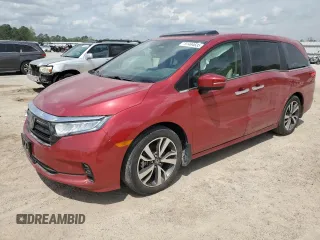 2022 Honda Odyssey Touring z VIN 5FNRL6H88NB001837, wystawiony jako Copart lot #51494635 z przebiegiem 37 695 mil mil oraz Szkoda całkowita • Salvage title. Historia ofert i sprzedaży dostępna na DreamBid. Obrazek 1.