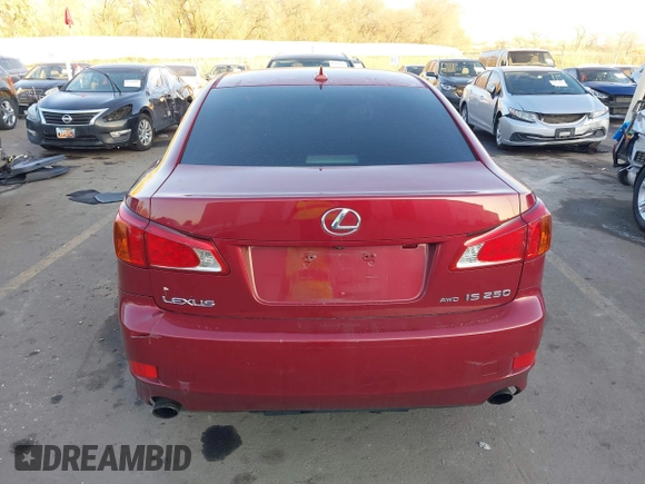2010 Lexus IS 250 with VIN JTHCF5C26A5041659, listed as a IAAI auction lot 41349489 with Not provided miles and . Bid and sale history available at DreamBid. Image 16.