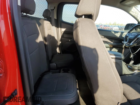 2015 GMC Canyon 4WD SLE with VIN 1GTH6BE38F1183778, listed as a Copart auction lot 53371055 with 28,723 mi miles and Salvage Title. Bid and sale history available at carsss.com. Image 10.