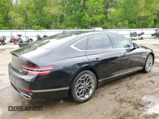 2021 Genesis G80 2.5T with VIN KMTGB4SC5MU045653, listed as a Copart auction lot 47440403 with 35,961 mi miles and . Bid and sale history available at carsss.com. Image 3.