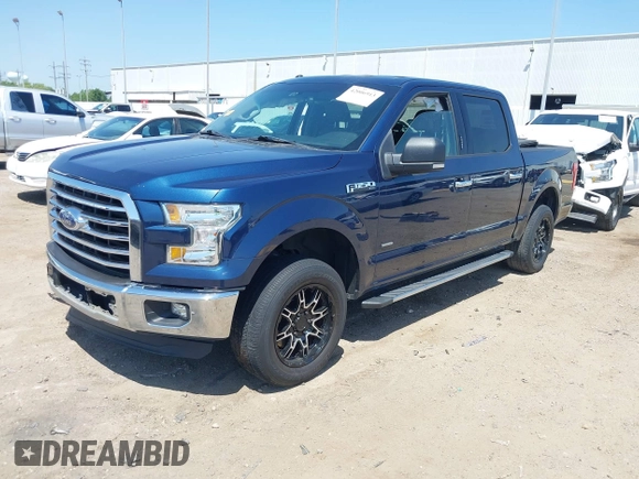 2015 Ford F-150 XL with VIN 1FTEW1CG9FKE02714, listed as a IAAI auction lot 42006913 with 151,809 mi miles. Bid and sale history available at carsss.com. Image 2.