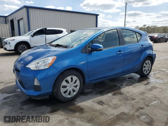 2014 Toyota Prius One with VIN JTDKDTB38E1568326, listed as a Copart auction lot 54869445 with 156,858 mi miles and Salvage Title. Bid and sale history available at DreamBid. Image 1.