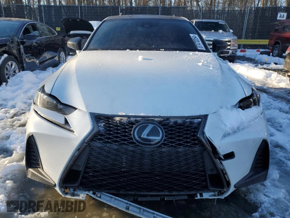 2020 Lexus IS 350 F Sport with VIN JTHGZ1E26L5017623, listed as a Copart auction lot 87470354 with Not provided miles and Salvage title. Bid and sale history available at DreamBid. Image 5.