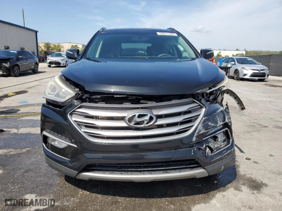 2018 Hyundai Santa Fe Sport 2.4L with VIN 5NMZU3LB4JH056020, listed as a Copart auction lot 50911305 with 151,624 mi miles and Salvage Title. Bid and sale history available at carsss.com. Image 5.