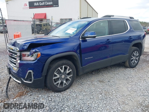 2023 GMC Acadia SLT with VIN 1GKKNML4XPZ209059, listed as a IAAI auction lot 41514499 with 45,245 mi miles and . Bid and sale history available at DreamBid. Image 17.